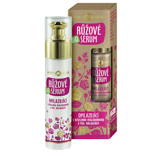 Purity Vision Ekologiškas rožinis jauninantis serumas(50ml) Moterims