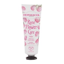 Dermacol Rose Flower Care rankų kremas 30ml Moterims