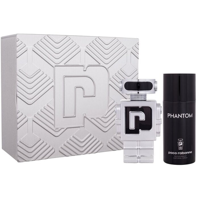 Paco Rabanne Phantom Dovanų rinkinys EDT Kvepalai 100 ml ir deo purškiklis 150 ml 100ml