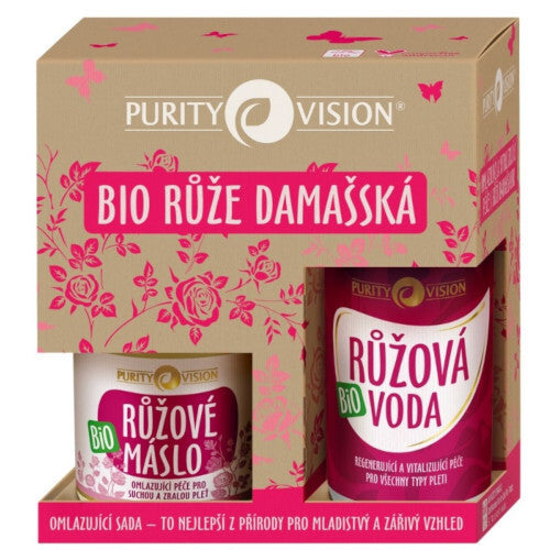 Purity Vision Jauninantis rinkinys su damasko rože Moterims