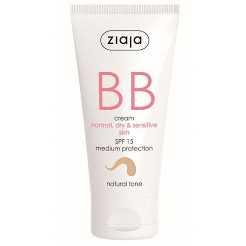 Ziaja BB kremas (normaliai, sausai odai) SPF15 50 ml Dark/Peach Tone