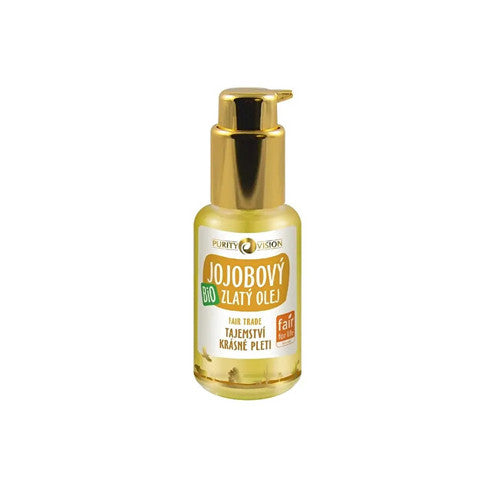 Purity Vision Sąžiningos prekybos auksinis simondsijų aliejus 100ml Moterims