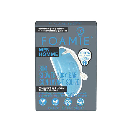 Foamie Seas The Day Shower kūno Bar 3 in 1 (90.0g) Vyrams
