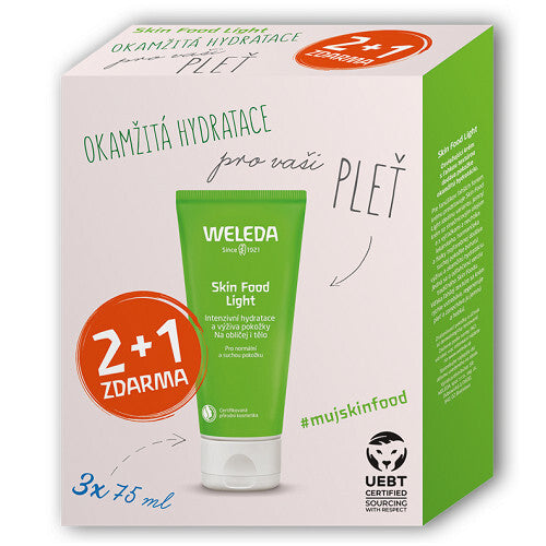 Weleda Skin Food Light rinkinys (75ml) Moterims