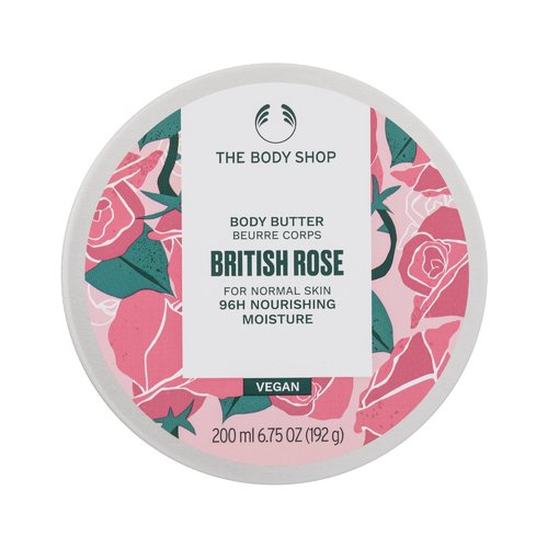 The Body Shop Britų rožių kūno sviestas