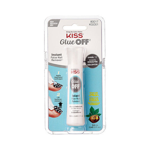 Kiss My Face Glue Off netikrų nagų valiklis