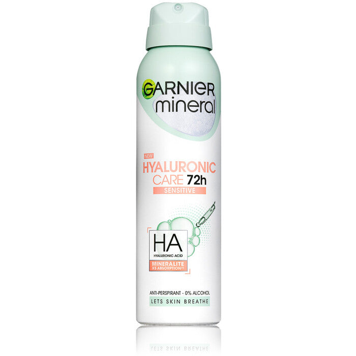 GARNIER Mineral Hyaluronic Extract Ultra Care pretsviedru līdzeklis (150 ml) sievietēm