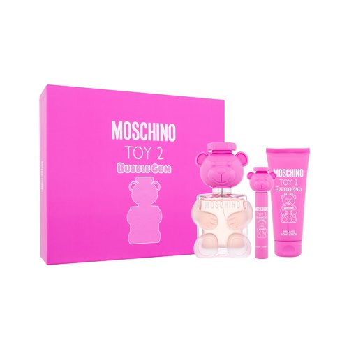 Moschino Toy 2 Bubble Gum dovanų rinkinys EDT 100ml, Mini EDT 10ml ir kūno losjonas 100ml