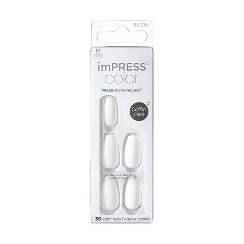 Kiss My Face ImPRESS Color MC Frosting Nails 30 vnt