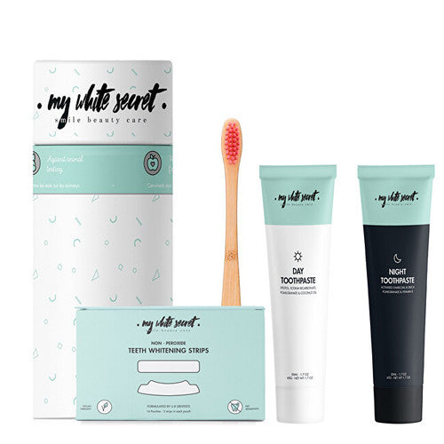 My White Secret Gift Pack burnos priežiūros rinkinys