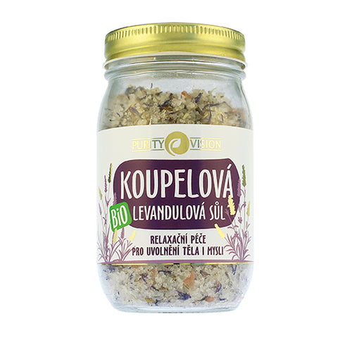 Purity Vision Ekologiška levirų vonios druska (400.0g) Unisex