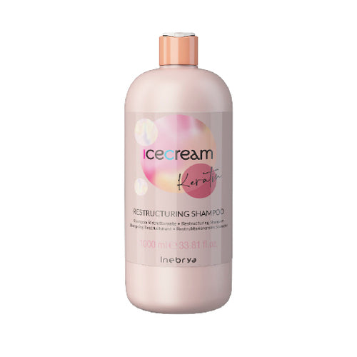 Inebrya Ice Cream Keratin Restructuring Shampoo 300ml Moterims
