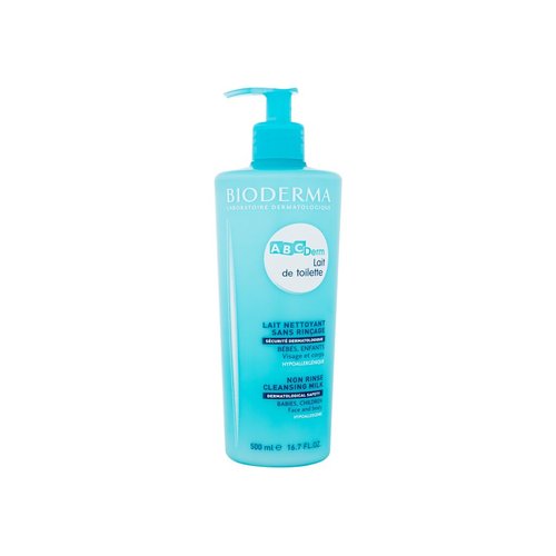 Bioderma ABCDerm Non Rinse valomasis pienelis – valomasis pienas (500ml) Moterims