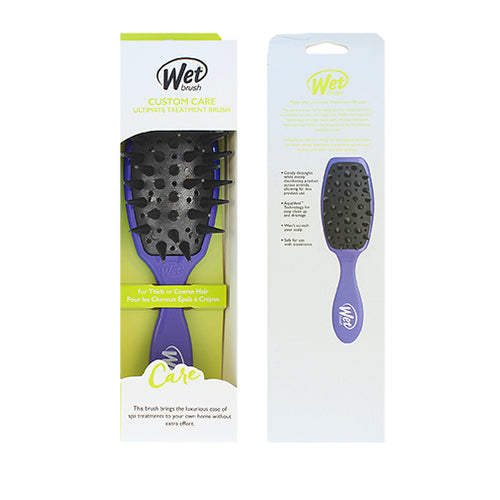Drėgnas šepetys Custom Care Ultimate Treatment Brush Purple Purple