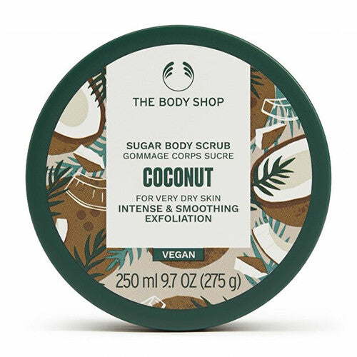 „The Body Shop“ kokosų kūno šveitiklis (labai sausai odai)