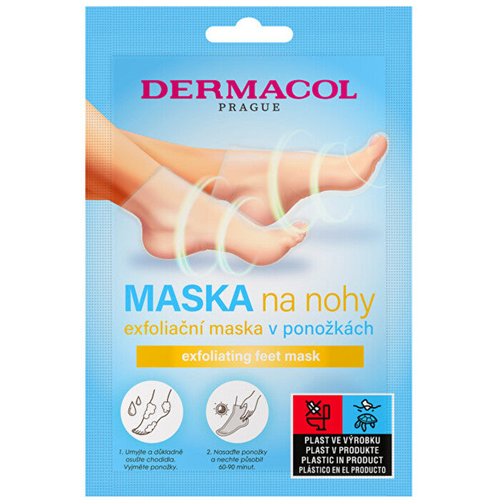 Dermacol šveičiamoji pėdų kaukė