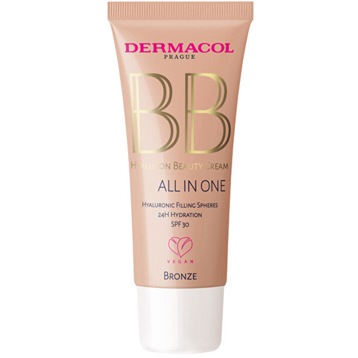 Dermacol BB All in One hialurono kremas SPF 30 30 ml (Bronze) Moterims
