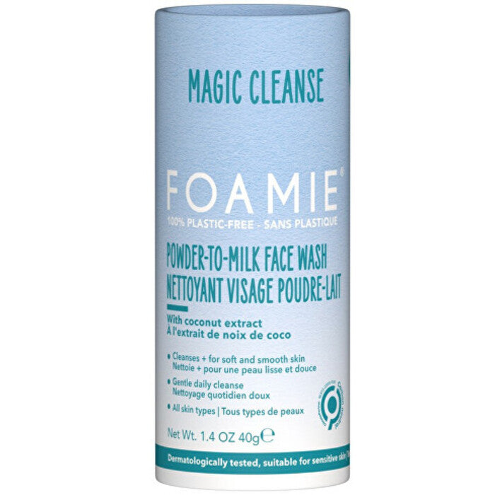 Foamie Magic Cleanse veido prausiklis nuo miltelių iki pieno (40.0g) Moterims