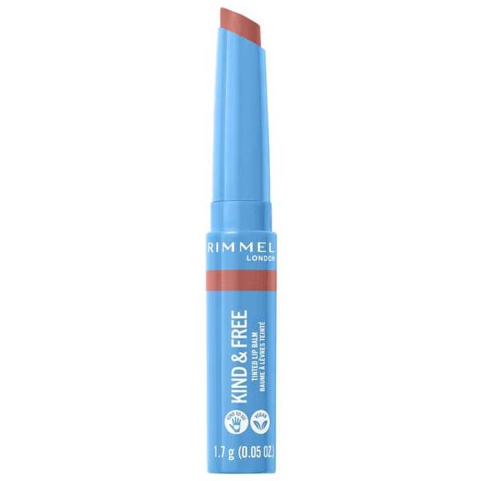 Rimmel Nice & Free toonitud huulepalsam 4 g (002 Natural Apricot) naistele