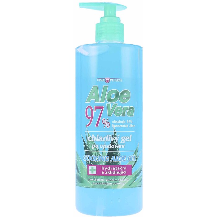 Vivapharm Aloe Vera 97% vėsinantis gelis po saulės vonių