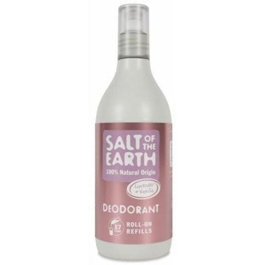 „Salt-Of-The-Earth“ levirų ir vanilės dezodoranto rutulinių papildymų rinkinys