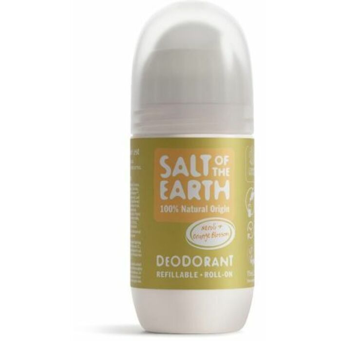 Salt-Of-The-Earth Neroli ir Apelsinų žiedų Deo Roll-on (pakartotinai užpildomas) (75ml) Moterims