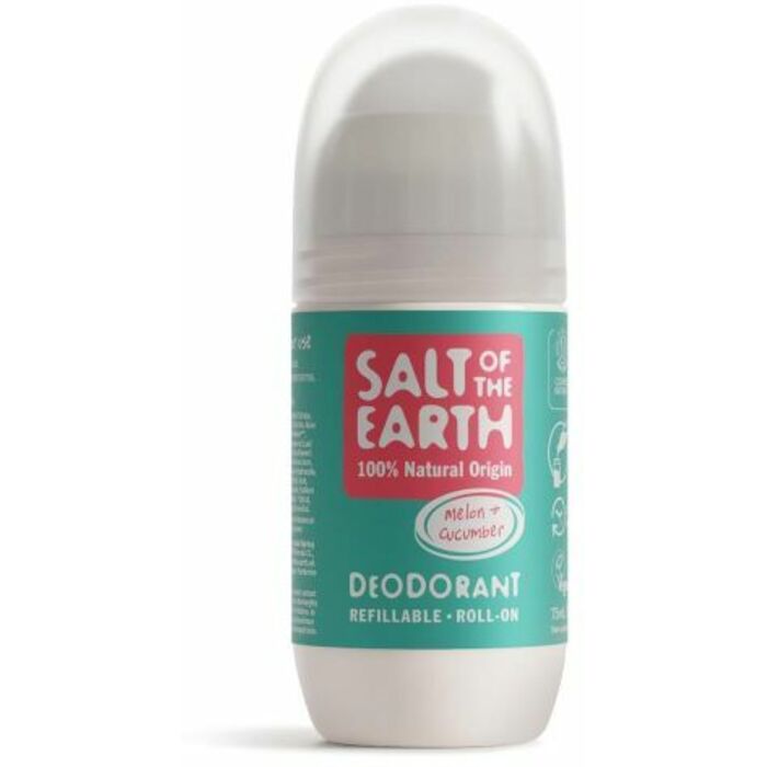 Salt-Of-The-Earth Melionas ir Cucumber Deo Roll-on (pakartotinai užpildomas) (75ml) Moterims