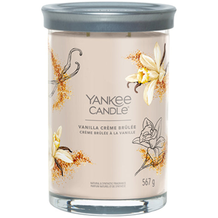 Yankee Cirle Vanilla Creme Brulee Signature Tumbler žvakė (vanilla creme brulee) (567.0g) Unisex