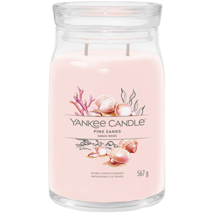 Yankee Cirle „Pink Sirs Signature“ žvakė (rožinis smėlis) (368.0g) Unisex