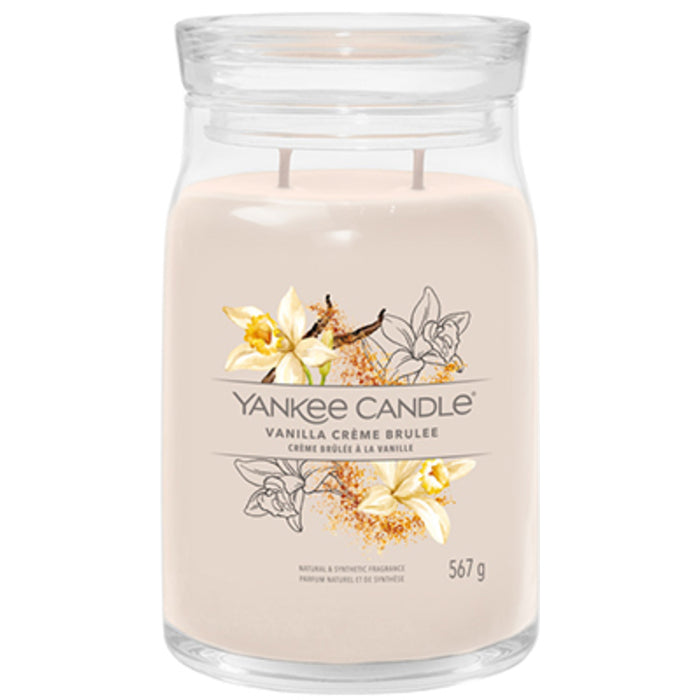 Yankee Cirle Vanilla Creme Brulee Signature žvakė (vanilla creme brulee) (368.0g) Unisex