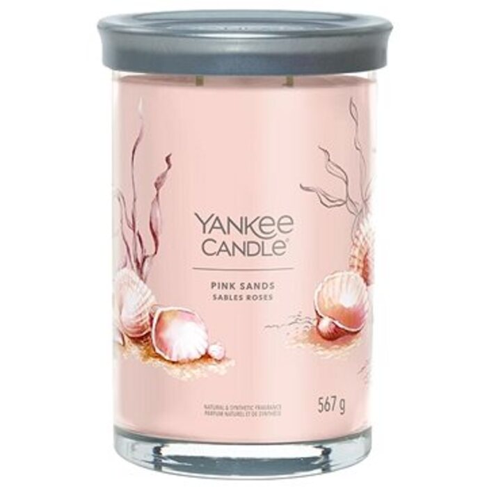 Yankee Cirle Pink Sirs Signature Tumbler žvakė (rožinis smėlis) (340.0g) Unisex