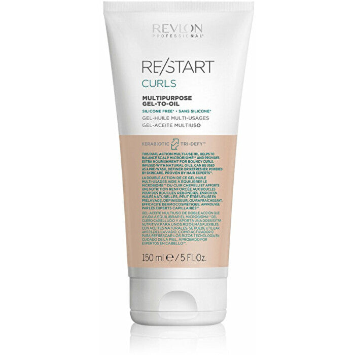 Revlon Professional „Restart Curls“ universalus gelis su aliejumi 150ml
