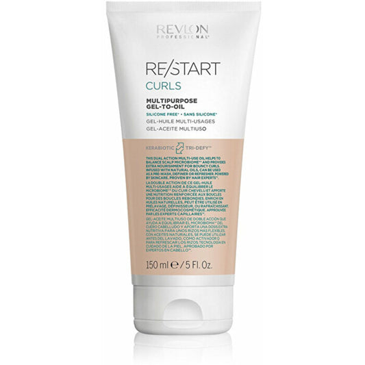 „Revlon Professional Restart Curls“ daugiafunkcis gelis-aliejus