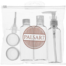 Palsar 7 Kelioninis kosmetikos rinkinys su dozatoriais