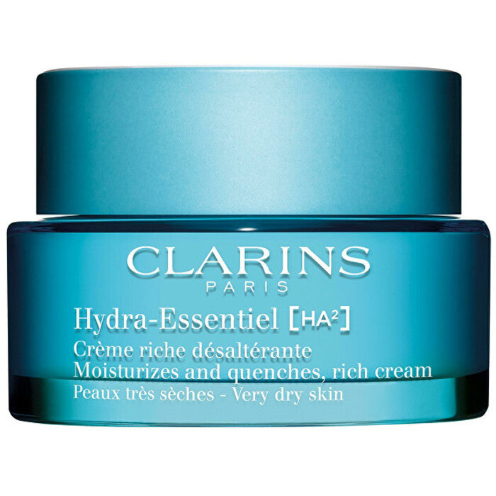 Clarins Hydra Essentiel drėkina ir numalšina turtingą kremą (labai sausai odai)