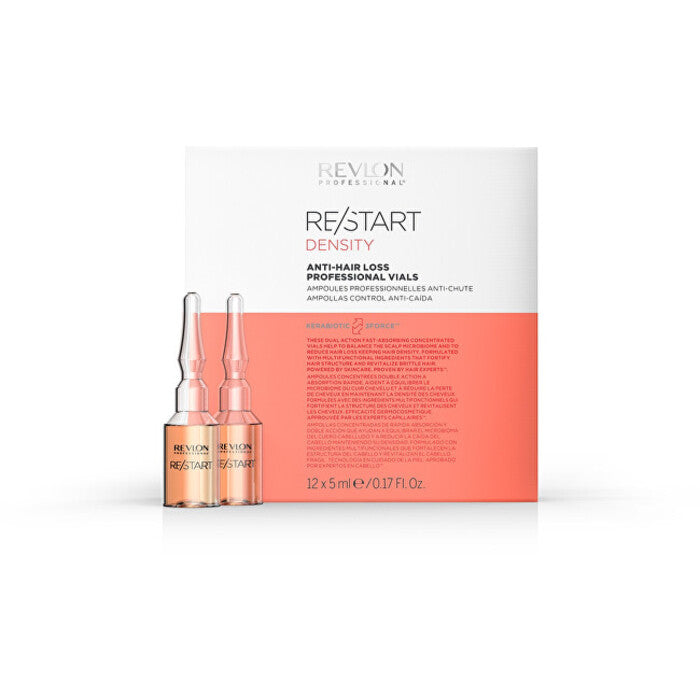 Revlon Professional Restart Density profesionalūs buteliukai nuo plaukų slinkimo (5ml) Moterims