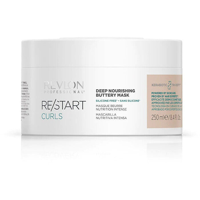 Revlon Professional Restart Curls Nourishing Buttery Mask (garbanotiems ir banguotiems plaukams) (250ml) Moterims