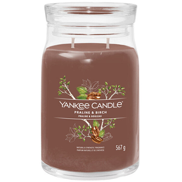 Yankee Candle Praline & Birch Signatūrinė žvakė (praline ir beržas) 567.0g 567.0g