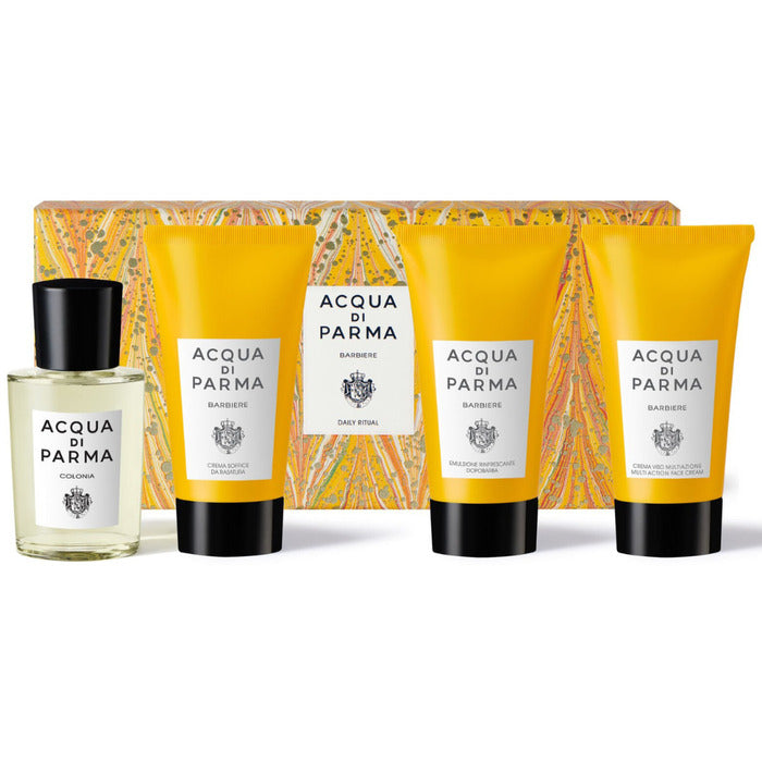 Acqua di Parma Acqua di Parma Barbiere kasdienis ritualinis rinkinys – dovanų rinkinys 140 ml Vyrams