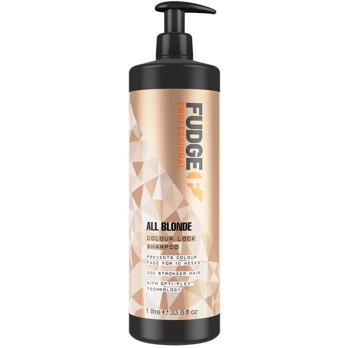 Fudge All Blonde Color Lock Shampoo – šampūns blondu matu atjaunošanai un spīdumam (250ml) sievietēm