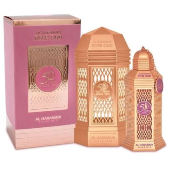 Al Haramain 50 Years Rose Oud Smaržas (100 ml) Unisex