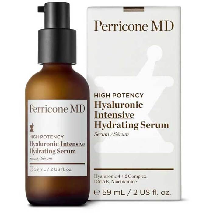 „Perricone MD High Potency Hyaluronic Intensive Hydrating Serum“ – intensyviai drėkinantis serumas su hialurono rūgštimi.