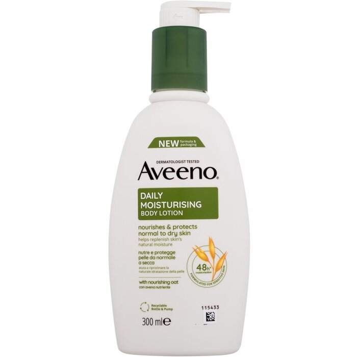 „Aveeno“ kasdienis drėkinamasis kūno losjonas (normaliai ir sausai odai)