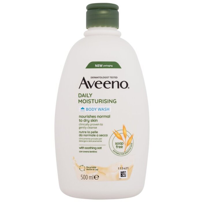 Aveeno Kasdienis drėkinamasis kūno prausiklis (500ml) Moterims