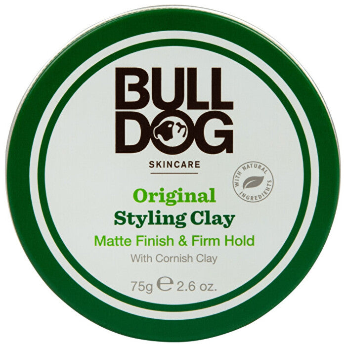 Bulldog Original Styling Clay Matēta apdare un spēcīga noturība (75,0 g) vīriešiem