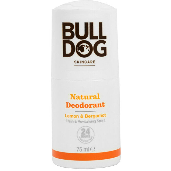 Bulldog dabīgs dezodorants ar citronu un svaigu bergamotu un atsvaidzinošu smaržu (75 ml) vīriešiem