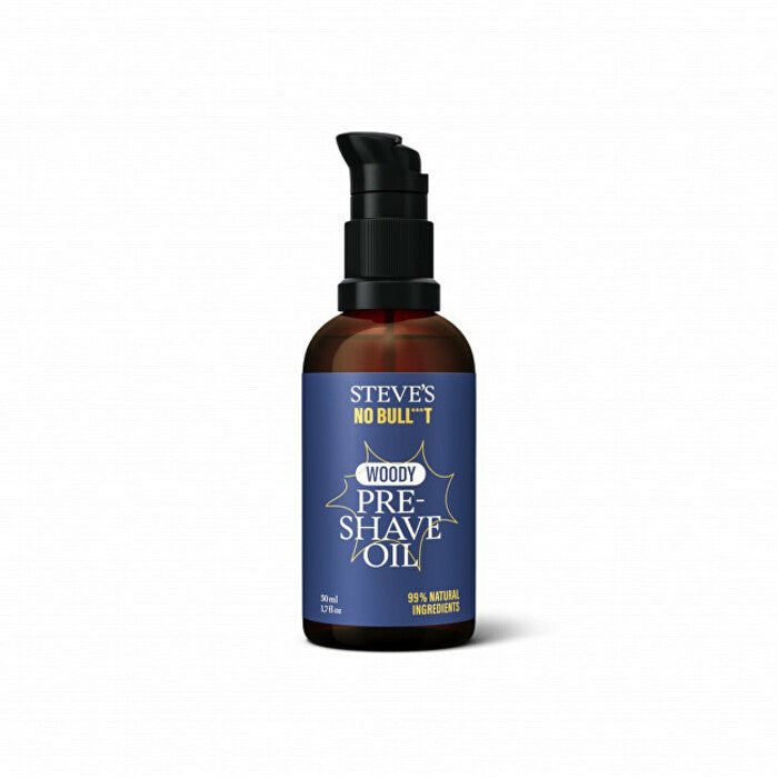 Steves No Bull***T Siralmedžio aliejus prieš skutimąsi 50ml Vyrams