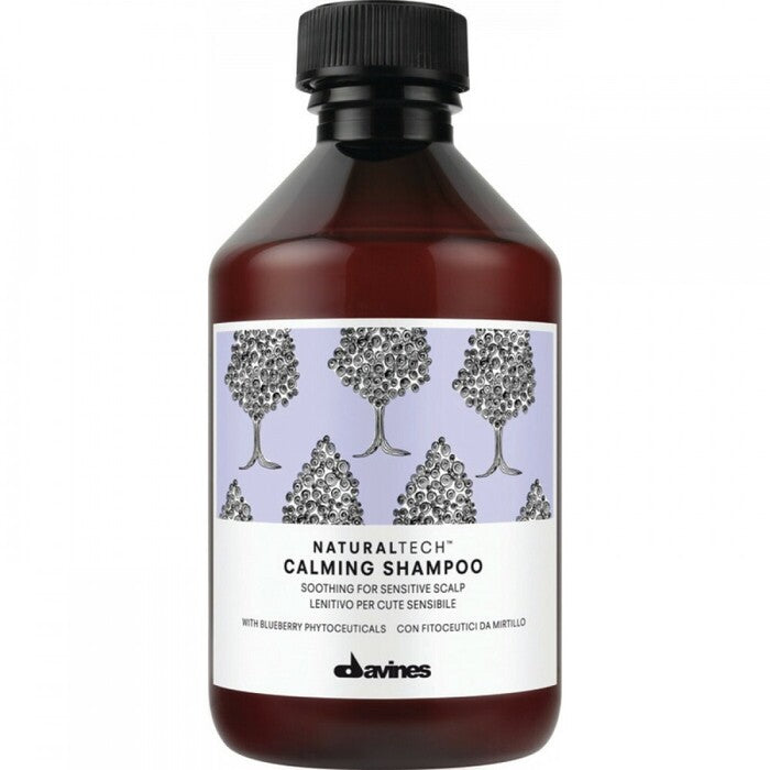 Davines NaturalTech™ Calming šampūnas – raminantis šampūnas jautriai ir sudirgusiai galvos odai 250ml