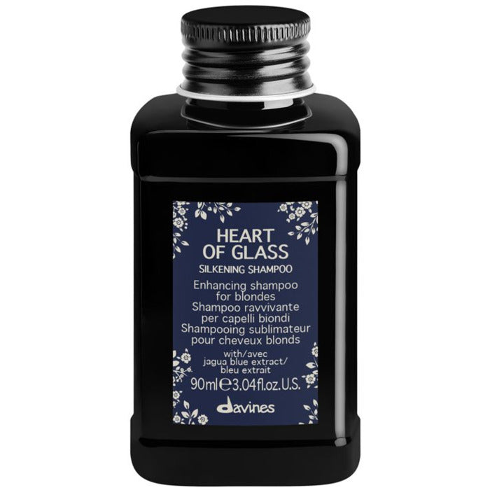 Davines Heart Of Glass Silkening šampūnas (šviesiems plaukams) 90ml