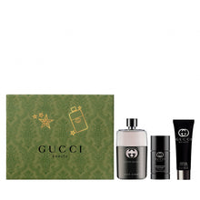 Gucci Guilty pour Homme dovanų rinkinys EDT kvepalai 90 ml, dezodorantas 75 ml ir dušo želė 50 ml vyrams